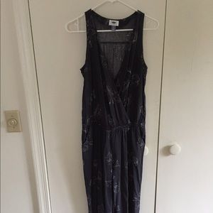 Old navy flora jumpsuit